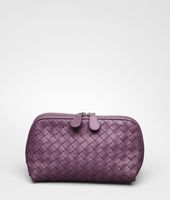 Bottega Veneta® Intrecciato Nappa Cosmetic Case Bottega Veneta® Intrecciato Nappa Cosmetic Case