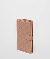 Bottega Veneta® Nero Intrecciato Nappa Continental Wallet Bottega Veneta® Nero Intrecciato Nappa Continental Wallet