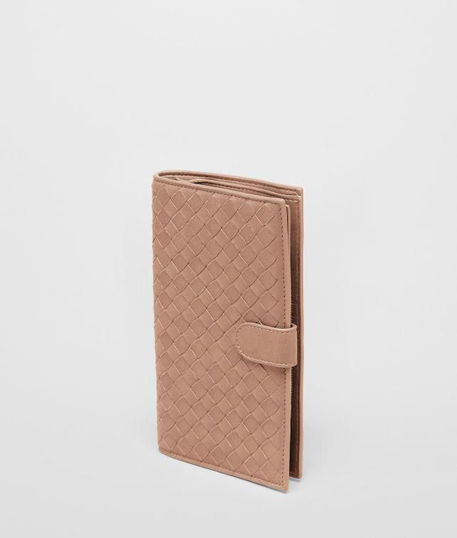 BOTTEGA VENETA Nero Intrecciato Nappa Continental Wallet Continental Wallet D fp