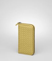 Bottega Veneta® Intrecciato Nappa Zip Around Wallet Bottega Veneta® Intrecciato Nappa Zip Around Wallet