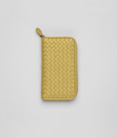 Bottega Veneta® Intrecciato Nappa Zip Around Wallet Bottega Veneta® Intrecciato Nappa Zip Around Wallet
