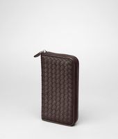 Bottega Veneta® Shadow Intrecciato Nappa Zip Around Wallet Bottega Veneta® Shadow Intrecciato Nappa Zip Around Wallet