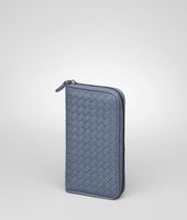 Bottega Veneta® Shadow Intrecciato Nappa Zip Around Wallet Bottega Veneta® Shadow Intrecciato Nappa Zip Around Wallet