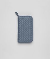 Bottega Veneta® Shadow Intrecciato Nappa Zip Around Wallet Bottega Veneta® Shadow Intrecciato Nappa Zip Around Wallet