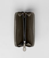 Bottega Veneta® Shadow Intrecciato Nappa Zip Around Wallet Bottega Veneta® Shadow Intrecciato Nappa Zip Around Wallet