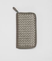 Bottega Veneta® Intrecciato Nappa Zip Around Wallet Bottega Veneta® Intrecciato Nappa Zip Around Wallet