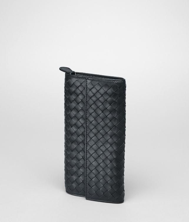 BOTTEGA VENETA Ebano Intrecciato Nappa Continental Wallet Continental Wallet D fp