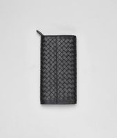Bottega Veneta® Ebano Intrecciato Nappa Continental Wallet Bottega Veneta® Ebano Intrecciato Nappa Continental Wallet