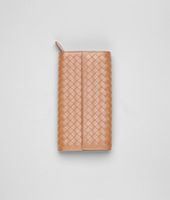 Bottega Veneta® Ebano Intrecciato Nappa Continental Wallet Bottega Veneta® Ebano Intrecciato Nappa Continental Wallet