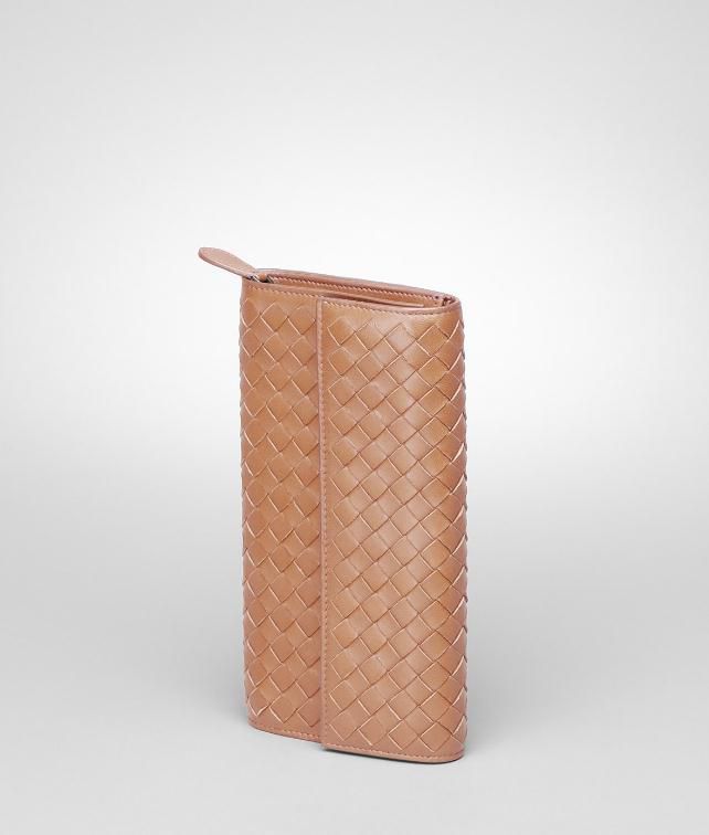 BOTTEGA VENETA Ebano Intrecciato Nappa Continental Wallet Continental Wallet D fp