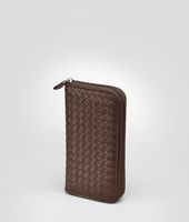 Bottega Veneta® Light Tourmaline Intrecciato VN Zip Around Wallet Bottega Veneta® Light Tourmaline Intrecciato VN Zip Around Wallet