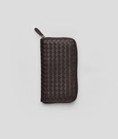 Bottega Veneta® Light Tourmaline Intrecciato VN Zip Around Wallet Bottega Veneta® Light Tourmaline Intrecciato VN Zip Around Wallet