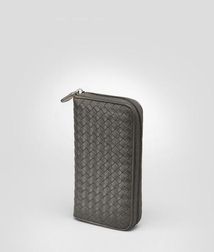 WalletSmall Leather GoodsLeatherRed Bottega Veneta®