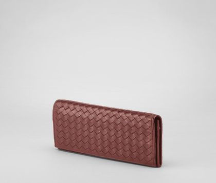 WalletSmall Leather GoodsLeatherRed Bottega Veneta®