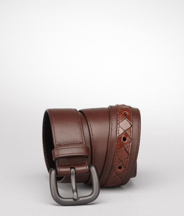 BOTTEGA VENETA Light Calf Intreccio Scolpito Belt Belt U fp