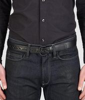 Bottega Veneta® Light Calf Intreccio Scolpito Belt Bottega Veneta® Light Calf Intreccio Scolpito Belt