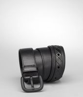 Bottega Veneta® Light Calf Intreccio Scolpito Belt Bottega Veneta® Light Calf Intreccio Scolpito Belt