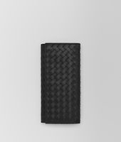 Bottega Veneta® Nero Intrecciato VN Continental Wallet Bottega Veneta® Nero Intrecciato VN Continental Wallet