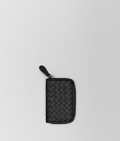 Bottega Veneta® Portemonnaie aus Nappaleder Intrecciato Nero Bottega Veneta® Portemonnaie aus Nappaleder Intrecciato Nero