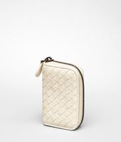 Bottega Veneta® Nero Intrecciato Nappa Coin Purse Bottega Veneta® Nero Intrecciato Nappa Coin Purse