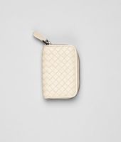 Bottega Veneta® Nero Intrecciato Nappa Coin Purse Bottega Veneta® Nero Intrecciato Nappa Coin Purse