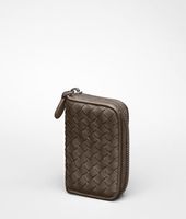 Bottega Veneta® Nero Intrecciato Nappa Coin Purse Bottega Veneta® Nero Intrecciato Nappa Coin Purse