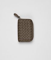 Bottega Veneta® Nero Intrecciato Nappa Coin Purse Bottega Veneta® Nero Intrecciato Nappa Coin Purse