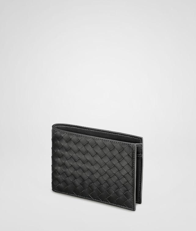 BOTTEGA VENETA Ebano Intrecciato VN Wallet Bi-fold Wallet U fp