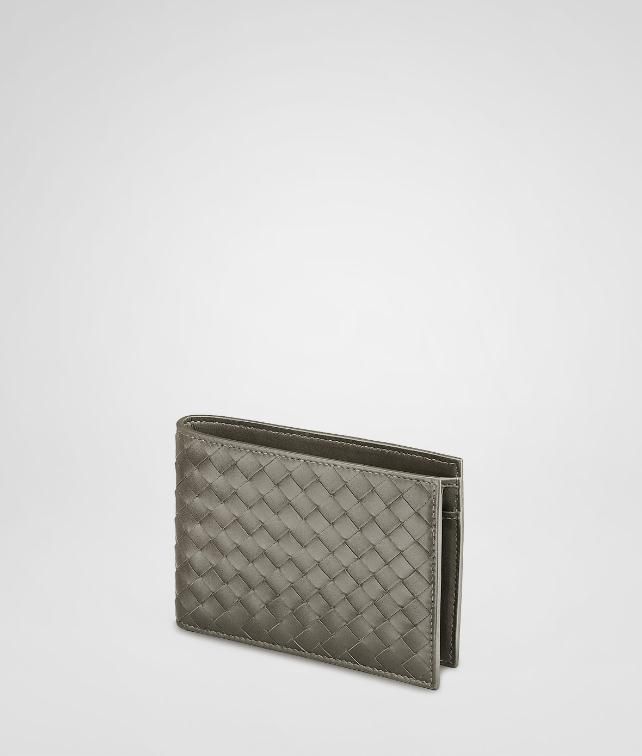 BOTTEGA VENETA Ebano Intrecciato VN Wallet Bi-fold Wallet U fp