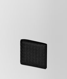 BOTTEGA VENETA - Wallets, Nero Intrecciato VN Wallet
