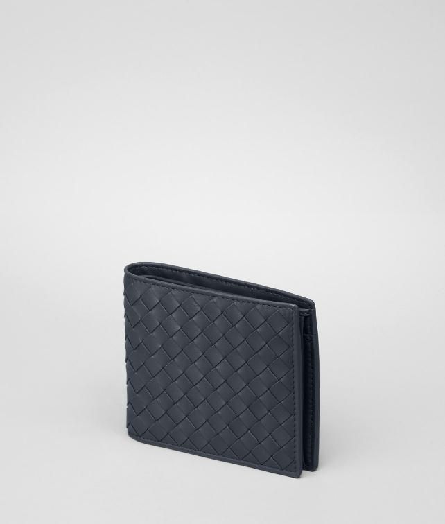 BOTTEGA VENETA WALLET IN NERO INTRECCIATO VN Bi-fold Wallet U fp