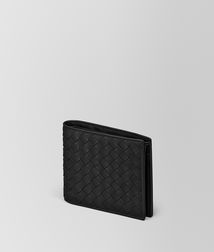 BOTTEGA VENETA - Wallets, Nero Intrecciato VN Wallet