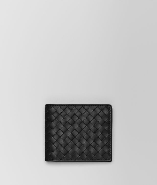 BOTTEGA VENETA WALLET IN NERO INTRECCIATO VN Bi-fold Wallet U fp