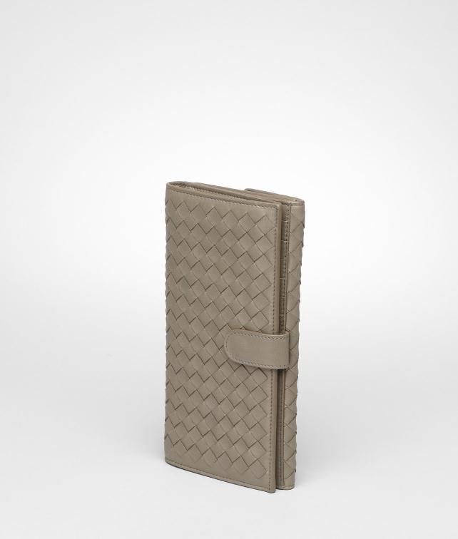 BOTTEGA VENETA CONTINENTAL WALLET IN NERO INTRECCIATO NAPPA Continental Wallet D fp