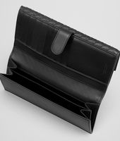 Bottega Veneta® Nero Intrecciato Nappa Continental Wallet Bottega Veneta® Nero Intrecciato Nappa Continental Wallet