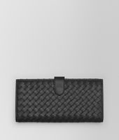 Bottega Veneta® Nero Intrecciato Nappa Continental Wallet Bottega Veneta® Nero Intrecciato Nappa Continental Wallet