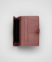 Bottega Veneta® Nero Intrecciato Nappa Continental Wallet Bottega Veneta® Nero Intrecciato Nappa Continental Wallet