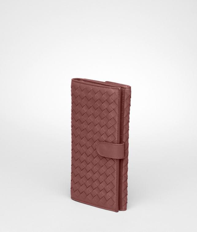 BOTTEGA VENETA CONTINENTAL WALLET IN NERO INTRECCIATO NAPPA Continental Wallet D fp
