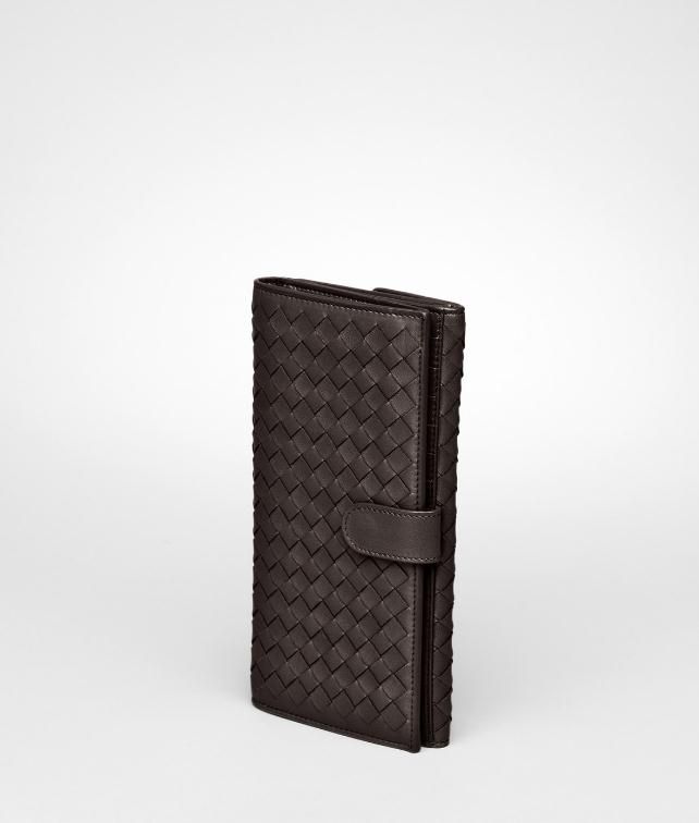 BOTTEGA VENETA CONTINENTAL WALLET IN NERO INTRECCIATO NAPPA Continental Wallet D fp