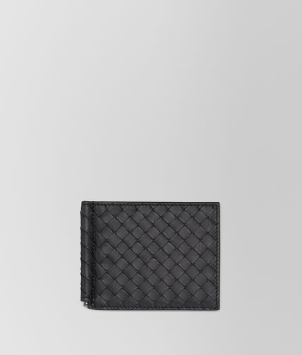 BOTTEGA VENETA - Nero Intrecciato VN Wallet