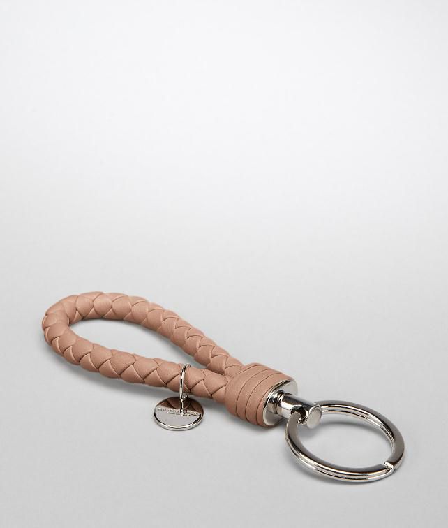 BOTTEGA VENETA Ebano Intrecciato Nappa Key Ring Keyring or Bracelets E fp