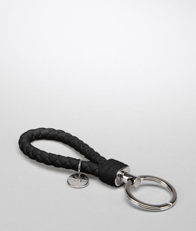 BOTTEGA VENETA Ebano Intrecciato Nappa Key Ring Keyring or Bracelets E fp