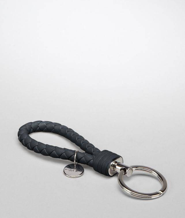 BOTTEGA VENETA Ebano Intrecciato Nappa Key Ring Keyring or Bracelets E fp