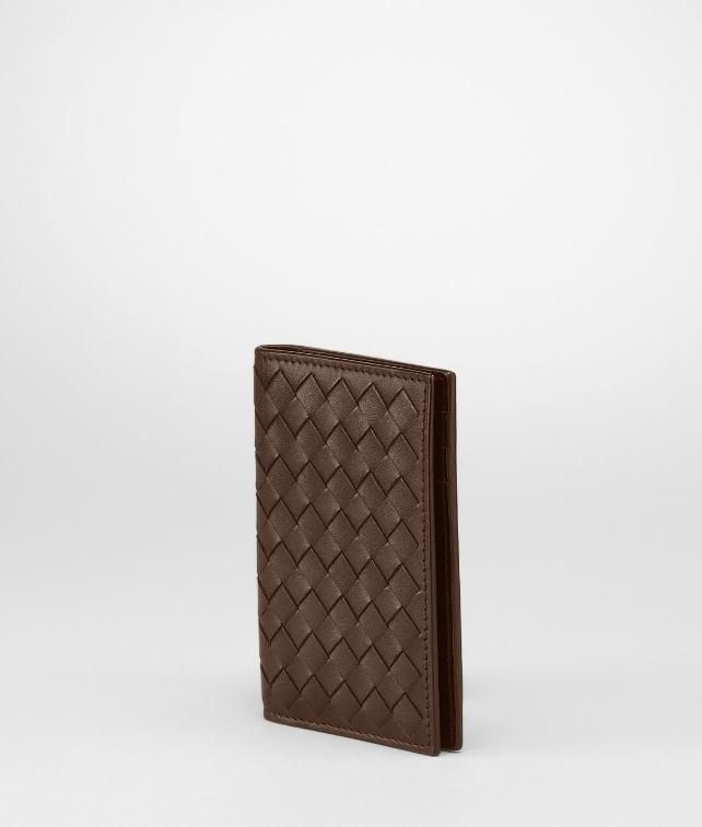 BOTTEGA VENETA Ebano Intrecciato VN Card Case Card Case or Coin Purse U fp