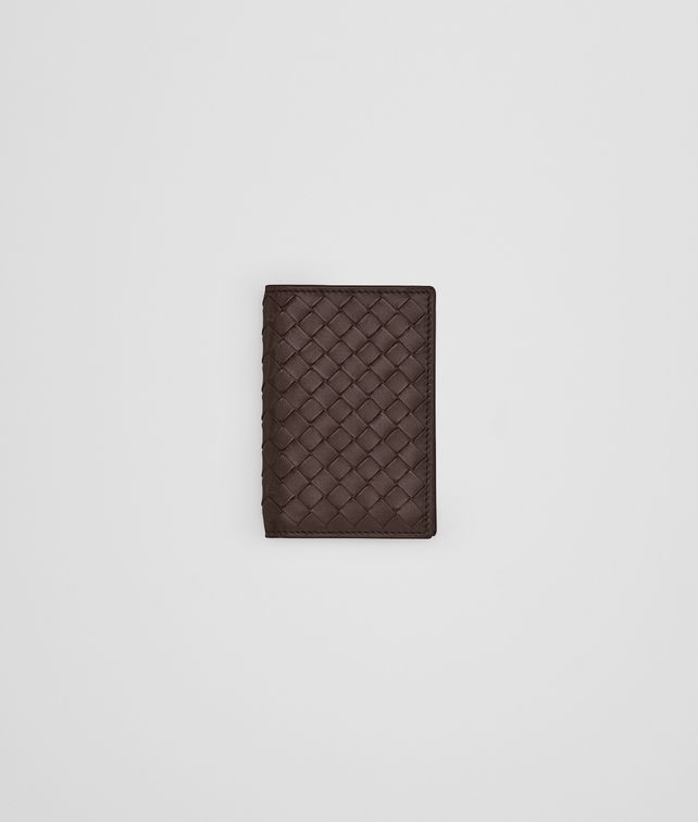 BOTTEGA VENETA Ebano Intrecciato VN Card Case Card Case or Coin Purse U fp