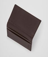 Bottega Veneta® Ebano Intrecciato VN Card Case Bottega Veneta® Ebano Intrecciato VN Card Case