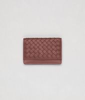 Bottega Veneta® Nero Intrecciato Nappa Card Case Bottega Veneta® Nero Intrecciato Nappa Card Case