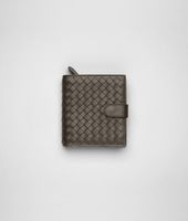 Bottega Veneta® Nero Intrecciato Nappa French Flap Wallet Bottega Veneta® Nero Intrecciato Nappa French Flap Wallet