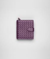 Bottega Veneta® Nero Intrecciato Nappa French Flap Wallet Bottega Veneta® Nero Intrecciato Nappa French Flap Wallet
