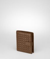 Bottega Veneta® Nero Intrecciato Nappa French Flap Wallet Bottega Veneta® Nero Intrecciato Nappa French Flap Wallet